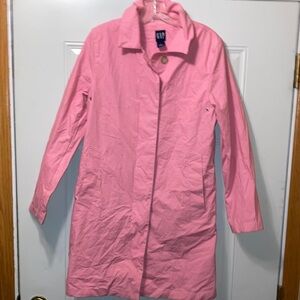 GAP Women's Trench Coat‎ in Vibrant Pink M